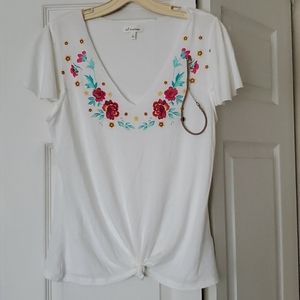 Self Rsteem Top with choker